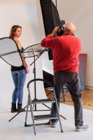 Beauty-Shooting eines Besuchers bei der AG Menschen & Reportage