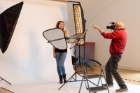 Beauty-Shooting eines Besuchers bei der AG Menschen & Reportage